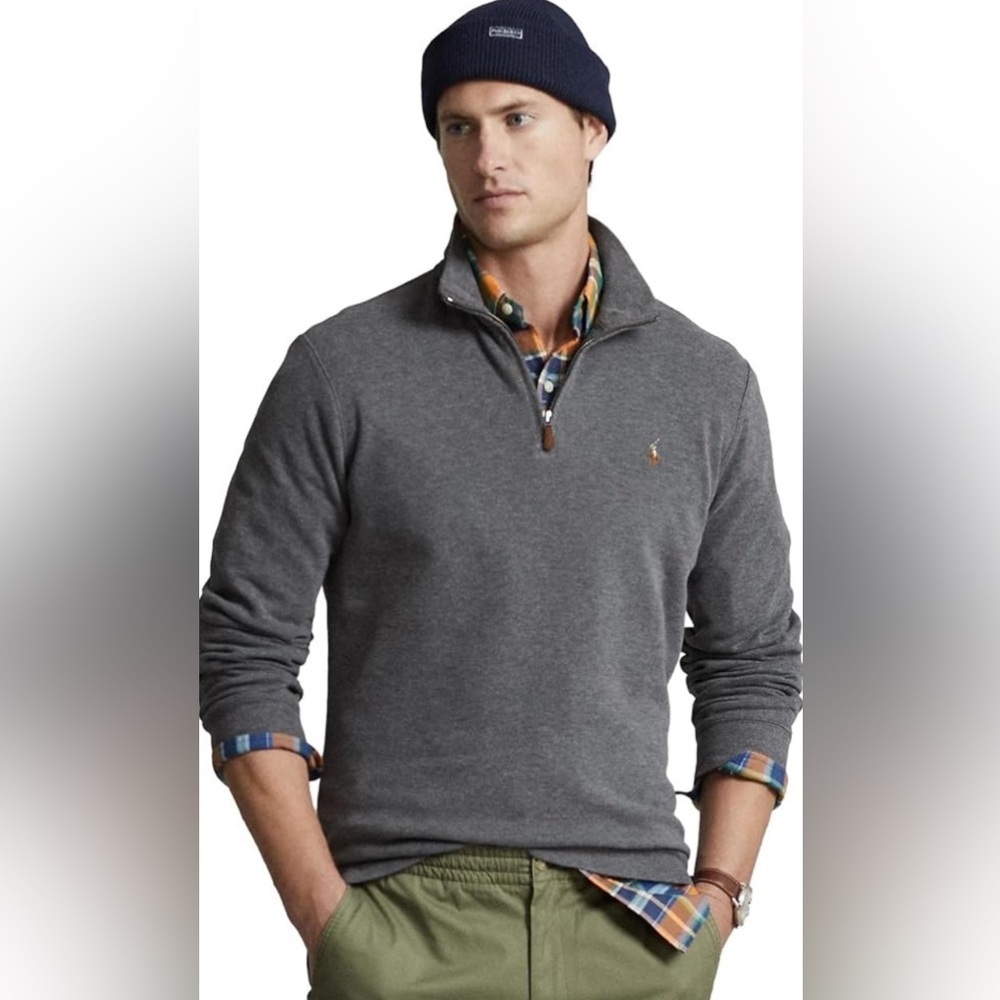 Ralph Lauren Pull over half zip sweater 👕